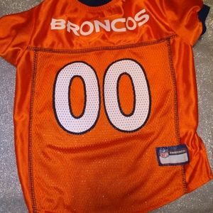 NFL Broncos Doggie Jersey, New No Tags, Never Worn